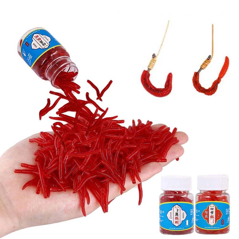 Misting Bottle Fine - 100pcs/Bottle Realistic Tackle Soft Lure Bass