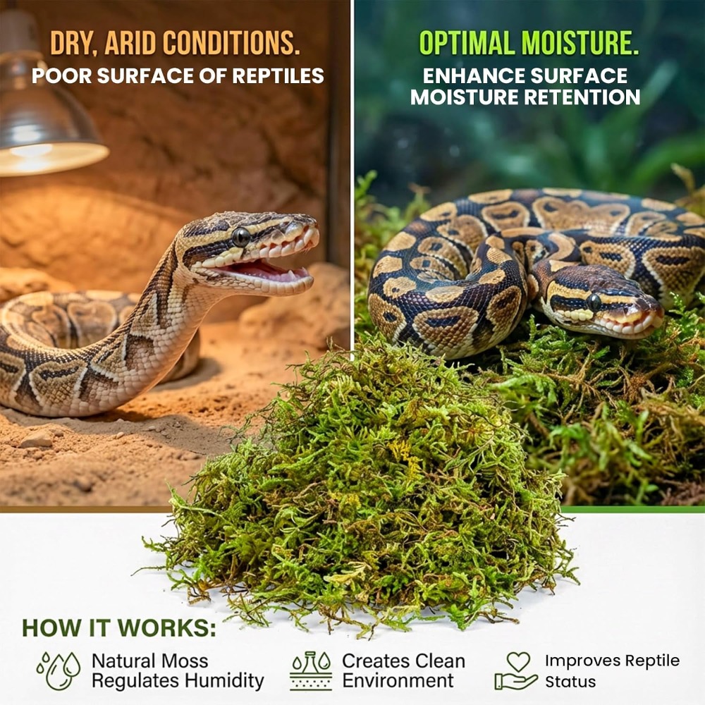 Sphagnum Moss for Reptiles - G - đánh giá và giá Sphagnum Moss Dry