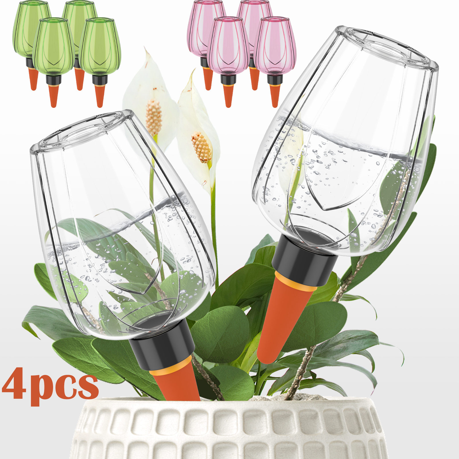 4Pcs Plant Watering Balls 350M - đánh giá và giá Self Watering Insert