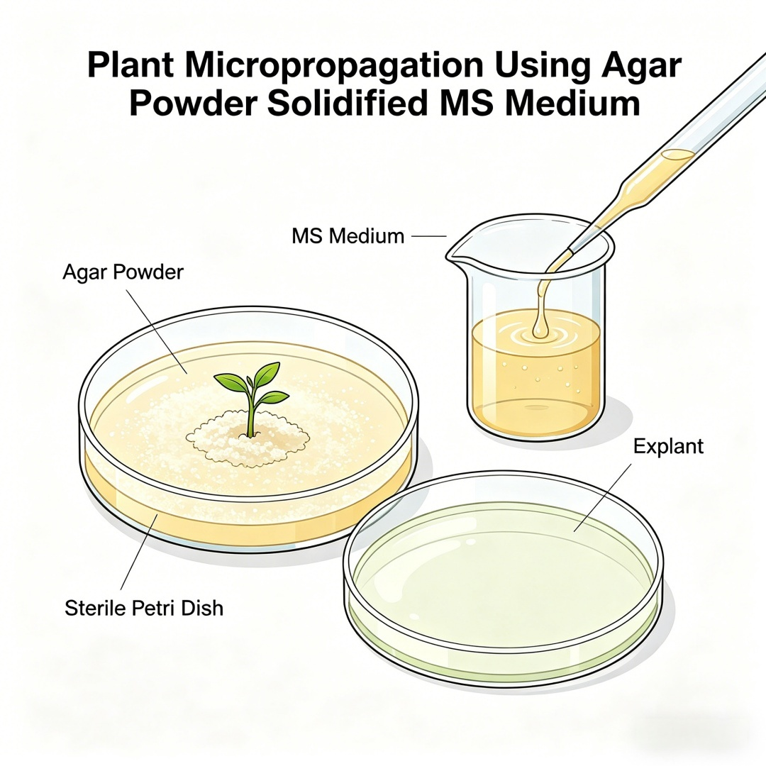 High Gel Strength Plant Tissue - đánh giá và giá Agar Tissue Culture