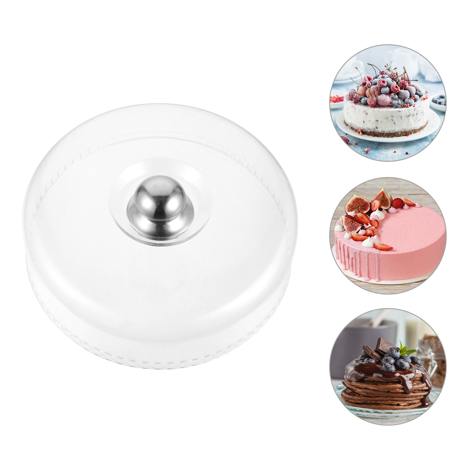 1Pcs Cake Cover Transparent Du - đánh giá và giá Plastic Dome Clear