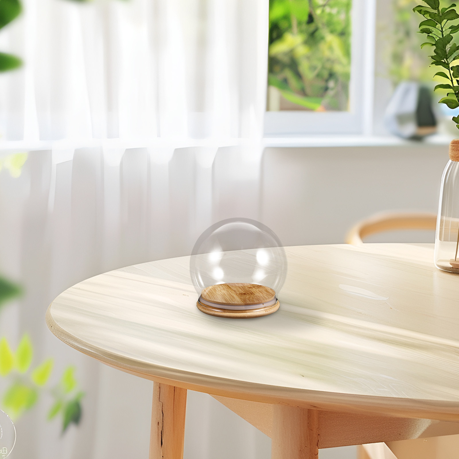 Glass Display Dome Cloche Eter - đánh giá và giá Plastic Dome Clear