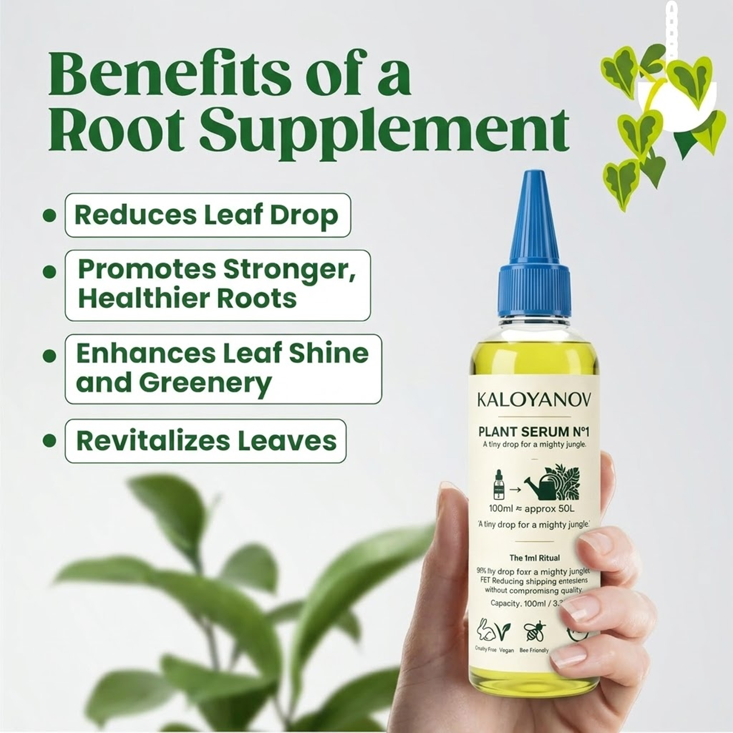 KALOYANOV Plant Serum N°1: Hig - đánh giá và giá Root Stimulator Liquid