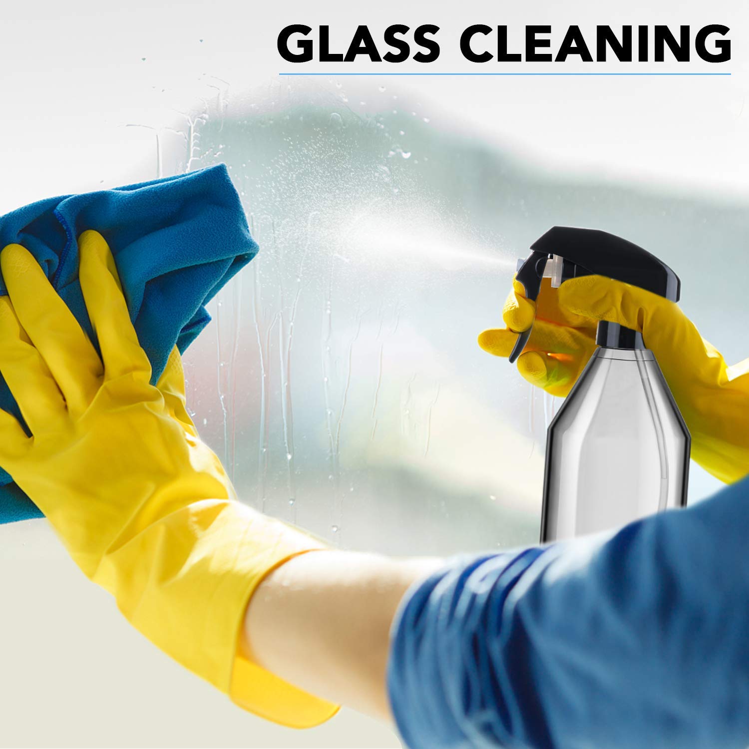 3Pack Spray Bottle, 10oz Plast - đánh giá và giá Misting Bottle Fine