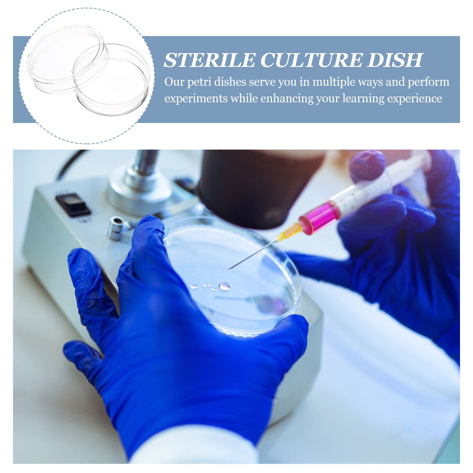 30Pcs Petri Dishes Clear Plast - đánh giá và giá Agar Tissue Culture