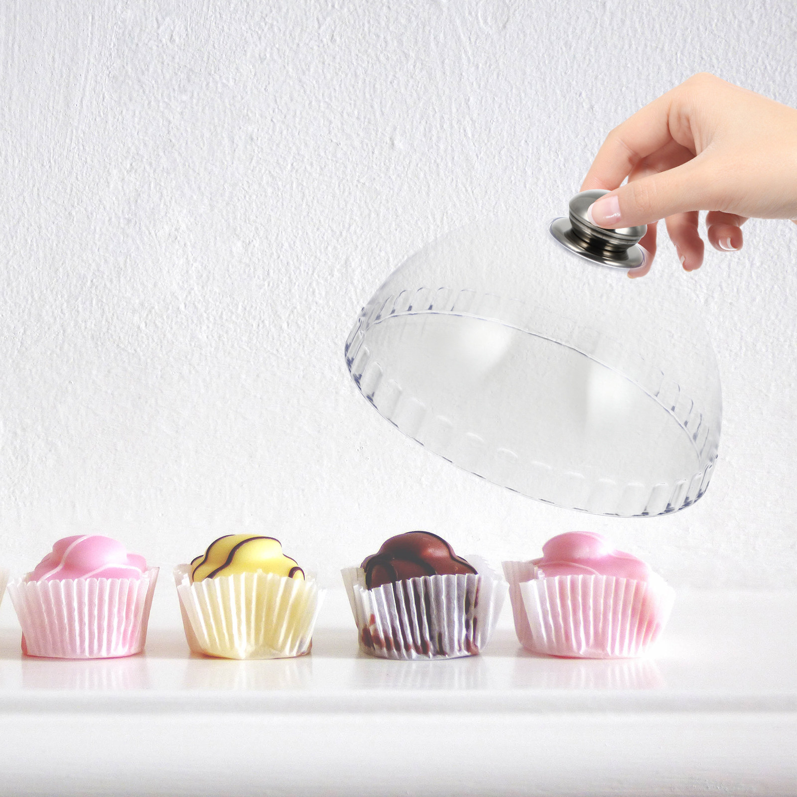 Clear Plastic Dome Food Cover  - đánh giá và giá Plastic Dome Clear