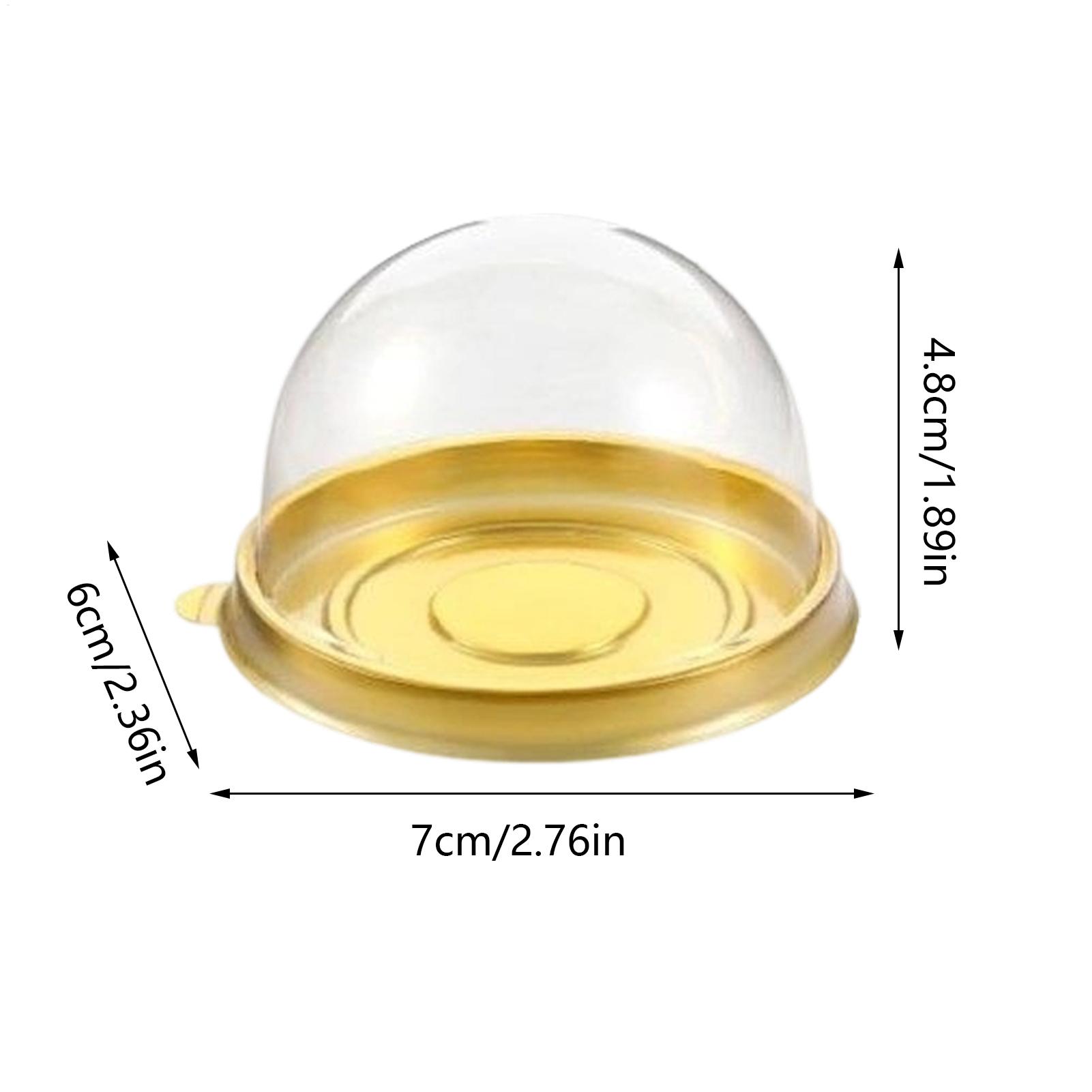 Cupcake Boxes 50pcs Clear Plas - đánh giá và giá Plastic Dome Clear