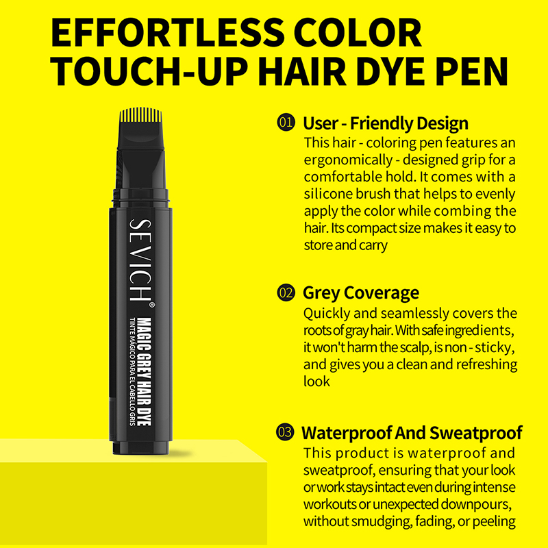 Temporary Hair Dye Pen Comb In - đánh giá và giá Root Stimulator Liquid